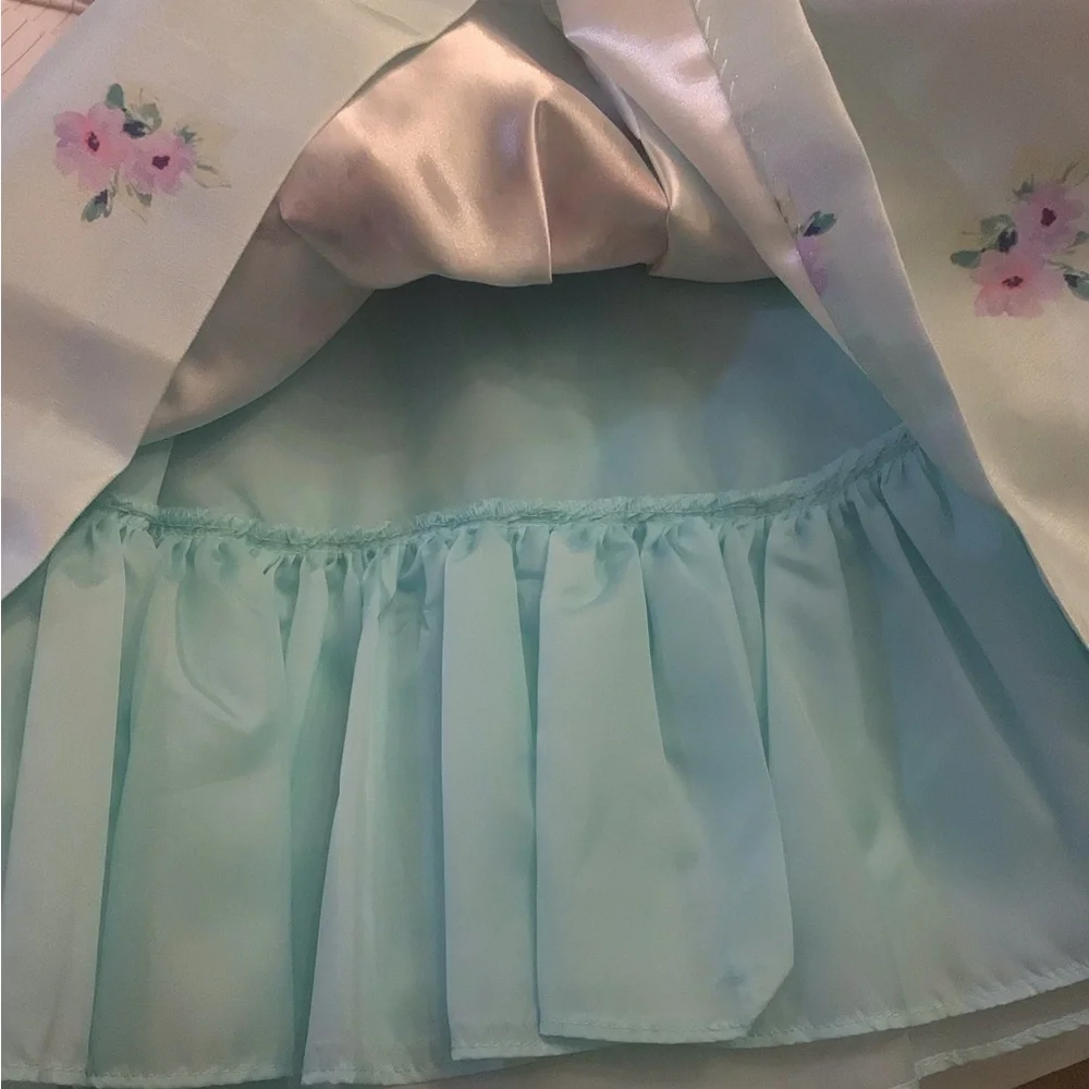 Bonnie Jean Toddler Girls Floral Printed Dress and Cardigan Set Size 3T
